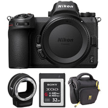 Load image into Gallery viewer, Nikon Z 6 Mirrorless Digital Camera with FTZ Mount Adapter and Bag Kit